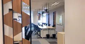 Sewa Kantor South Quarter Luas 125 m2 Furnished Tb Simatupang