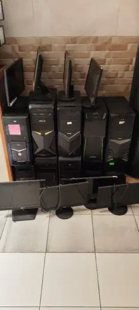 Cpu bekas dan monitor bekas