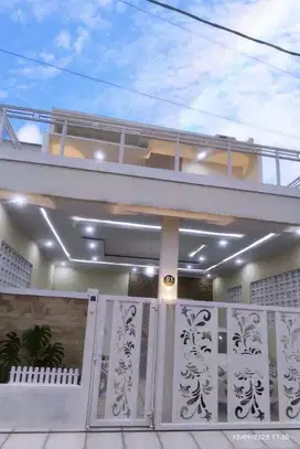 Rumah murah pinggir jalan akses masuk 2 mobil