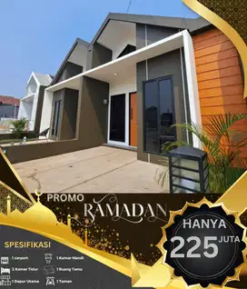 RUMAH CANTIK DESAIN MEWAH AKSES STRATEGIS PROMO MULAI DARI 200 JUTA