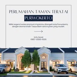 RUMAH TENGAH KOTA PURWOKERTO 3 MENIT KE ALUN-ALUN