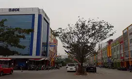 bisnis distrik di bekasi kota dan lalulintas ramai