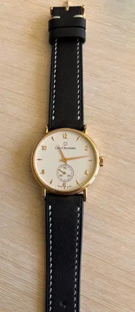 Jam Tangan Carl F.Bucherer ADAMAVI Solid 18ct. Rose Gold Original Rare