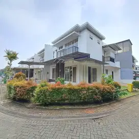 rumah corner 2 lantai, residence one bsd city, cluster red diamond