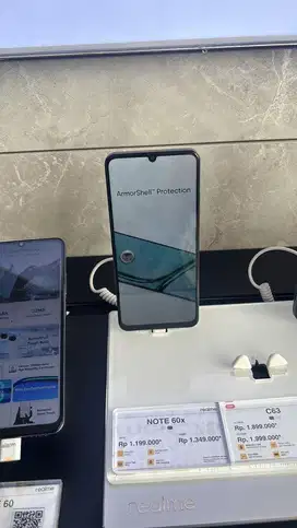Ready realme Note 60x ram 4+8 internal 64Gb