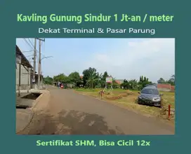 1 Jt-an Kavling SHM Gunung Sindur, Bisa Cicil 12x Tanpa Bunga