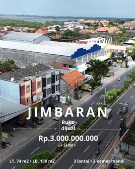Ruko Di Jalan Utama Bypass Jimbaran Nusa Dua Dekat Imigrasi