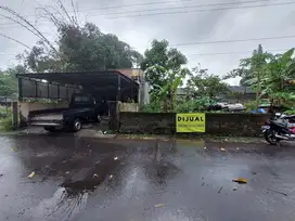 Dijual Tanah Pekarangan Tepi Aspal dekat Universitas Mercu Buana Seday