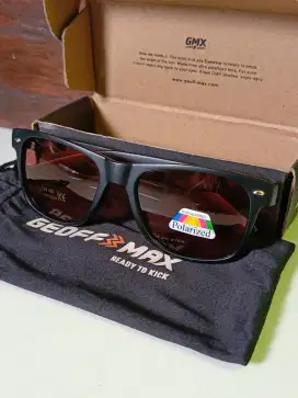 Kacamata Geoff Max Original Vegas Hitam Orange