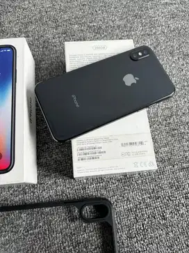 Iphone X 256gb S Grey SEMUA NORMAL semua operator Murah Lengkap BJM