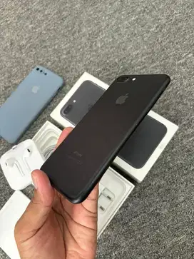 Iphone 7 Plus 128gb Black Resmi iBox Lengkap SEMUA NORMAL Murah Bjm