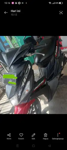 dijual yamaha mio M3 th.2016
