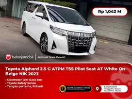 [ LOW KM ] Toyota Alphard 2.5 G ATPM TSS Pilot Seat White 2023/2024