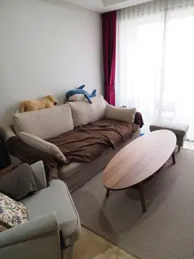 Disewa Apartemen Gold Coast Pik 1BR full furnished, sea view
