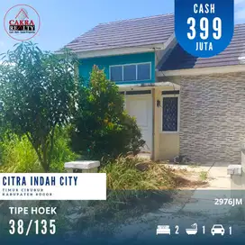 Dijual rumah hoek dicitra indah city rumah tinggal poles siap huni