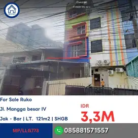 JUAL RUKO MANGGA BESAR TAMAN SARI CASH ONLY