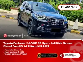 [ PAJAK PANJANG ] Toyota Fortuner 2.4 VRZ GR Sport AT Hitam 2022/2023