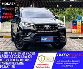 Tdp65JT Pajak 2026 Toyota Fortuner 2.8 VRZ GR Sport Diesel AT 2022