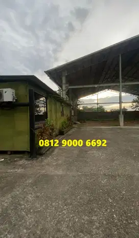 Jual Tanah Lahan ada Bangunan Gudang di Legok Tangerang dkat Blessindo
