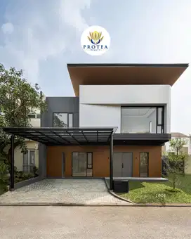 Rumah Baru dengan Konsep Contemporary Tropical di BSD