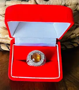 Batu permata Cat’s Eye Apatite 2,71 crt