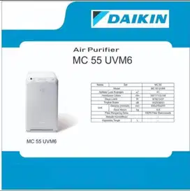 Air Purifier Daikin MC55UVM6-7