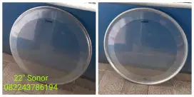 Drum head 22 ori copotan drum Sonor