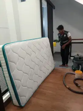 Jasa cuci kasur springbed sofa karpet dan jok mobil