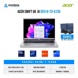 Laptop Pelajar Murah Acer Aspire 5135 /Ultra 5 125H/16GB/512GB