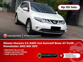 Nissan Murano 3.5 AWD 4x4 AT Putih 2011/2012