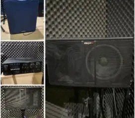 Speaker subwoofer amplifier merk avino