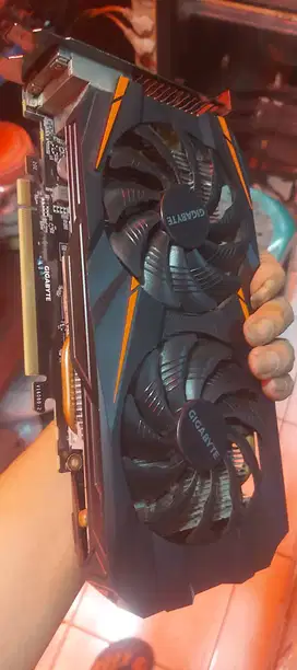 VGA GTX 1060 6GB GDDR5 192Bit Gigabyte Fisik 99.99 mulus
