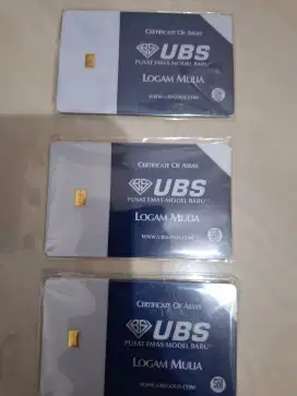 Jual Emas UBS 0,1 GRAM