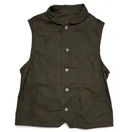 GLOBALWORK Vest Canvas Military Jacket