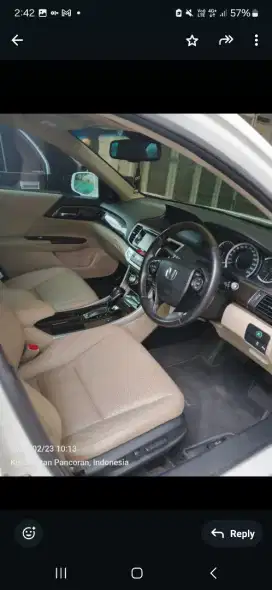 Honda Accord 2.4 VTI-L putih metallic