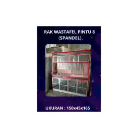 Rak wastafel pintu 8