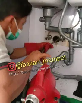 AHLI MAMPET BALI & KURAS SEDOT WC PENUH