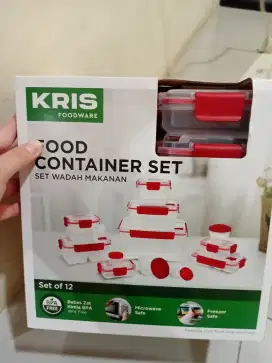 Kris Food Container Set 12pcs