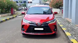 km32rb toyota yaris s gr sport matic 2021 merah