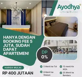 DIJUAL APARTEMENT MURAH ALAM SUTERA TANGERANG 2BR DAN 3BR SIAP HUNI