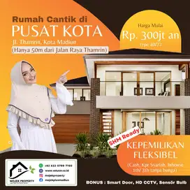 Rumah Baru Scandinavian di Jl. Thamrin Kota Madiun