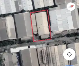 Dijual Gudang Kawasan Industri Kapuk Utara 1