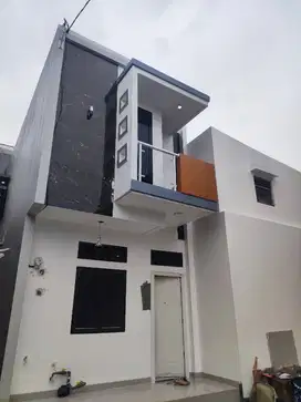 Dijual rumah baru 2 lantai 5 menit dr stadion JIS