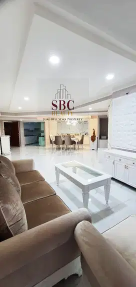 Dijual Unit Apartemen Kondominium Taman Anggrek Tipe 3BR+ Full Furnish