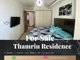 Dijual Apartement Thamrin Residence 2BR Furnished Lantai Sedang