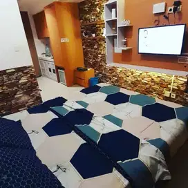 Disewakan apartemen poris 88 dekat stasiun batu ceper