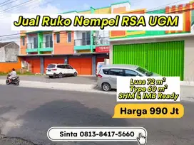 jual Cepat Ruko Samping RSA UGM Jogja Pinggir Jalan Raya Trihanggo
