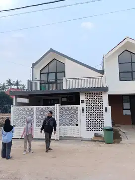 Rumah 1 lantai setengah termurah di depok