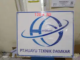 papan nama ruangan akrilik