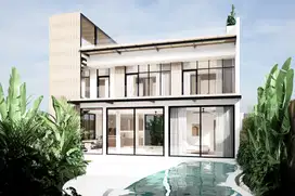 TRANQUIL 4-BEDROOM VILLA WITH DUAL POOLS IN CANGGU